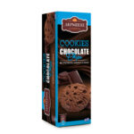 Cookies chocolate chips με μαύρη σοκολάτα και κακάο.