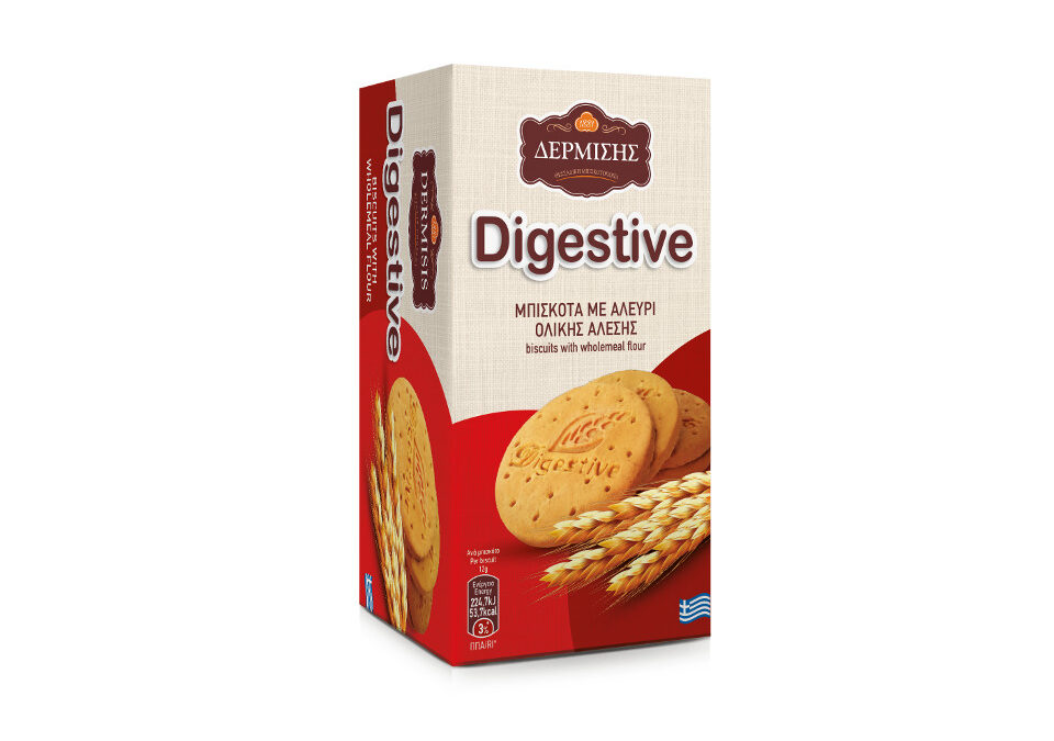 Μπισκότα Digestive με αλεύρι ολικής άλεσης