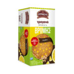 Crunchy oat biscuits with lemon